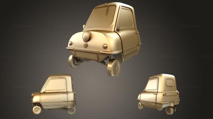 Vehicles (PEEL P50 2, CARS_2971) 3D models for cnc